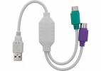 ADAPTADOR USB/PS2 P/ MOUSE E TECLADO CDC-2729
