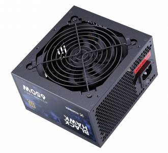 FONTE 650W REAL FORTREK 80 PLUS BRONZE BLACK HAWK S/CABO 83589