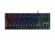 TECLADO USB GAMER MEMBRANA FORTREK FEARLESS 80 82998