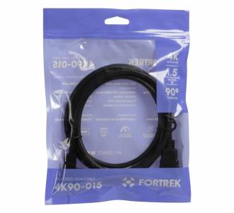 CABO HDMI  1,5MT V2.0 4K S/ FILTRO FORTREK 90 GRAUS 4K90-015 83594 42.00