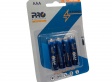 PILHA ALCALINA AAA PROELETRONIC LR03 PQPA-AAA4 C/4 UNID.