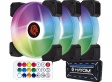 KIT MICROVENTILADOR 12CM HAYOM FC1306 C/3 UNID.