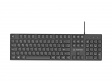 TECLADO USB SLIM FORTREK K15 PRETO 84948