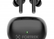 HEADPHONE INTRA BLUETOOTH 5.3 FORTREK HWS1 PRETO 83459