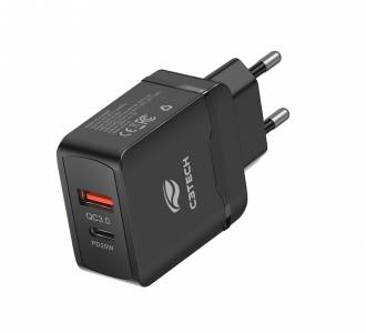 CONVERSOR CARREG. USB-C/USB C3TECH UC-P200BK PRETO
