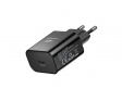 CONVERSOR CARREG. USB-C 20W C3TECH UC-P100BK PRETO