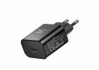 CONVERSOR CARREG. USB-C 20W C3TECH UC-P100BK PRETO