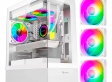 GAB. GAMER HAYOM GB1793 (3X FANS RGB) S/FONTE BRANCO